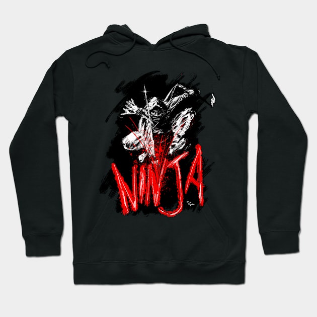 Ninja vs Ninja Hoodie by DougSQ